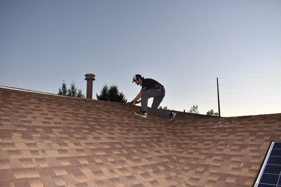 Storm damage assessment roofing service